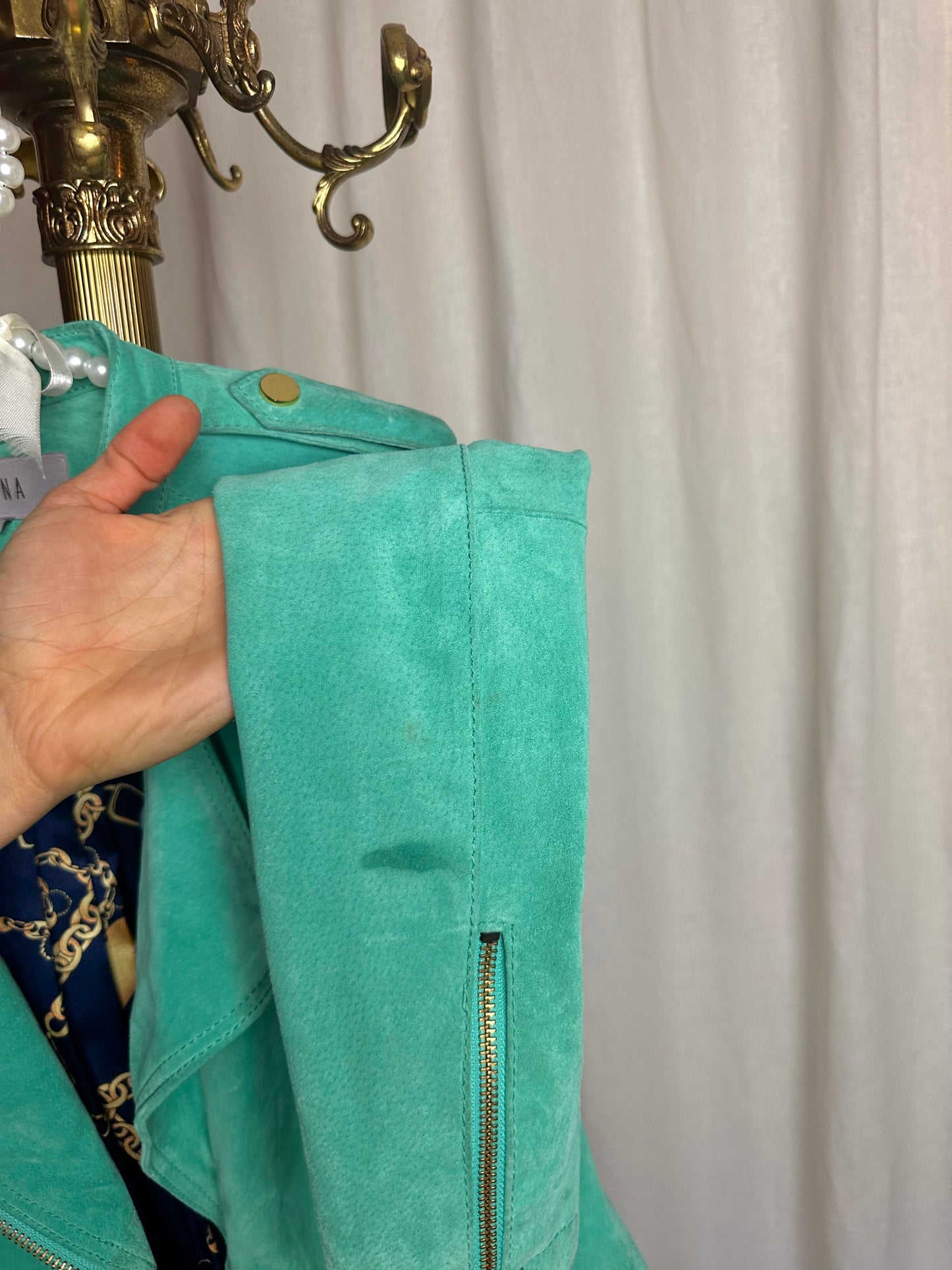 Jack Ibana suede mintgroen - maat 36(S)