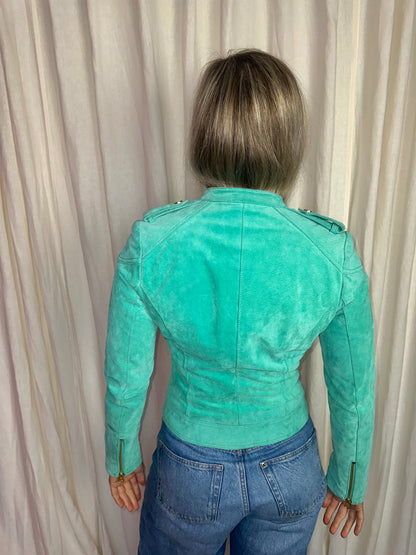 Jack Ibana suede mintgroen - maat 36(S)