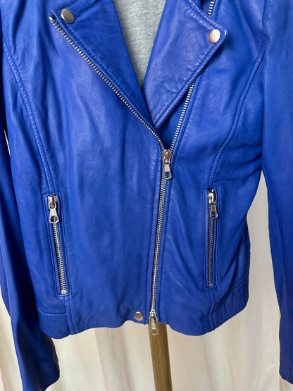 Jack SET leer cobalt blauw - maat 36 (S)