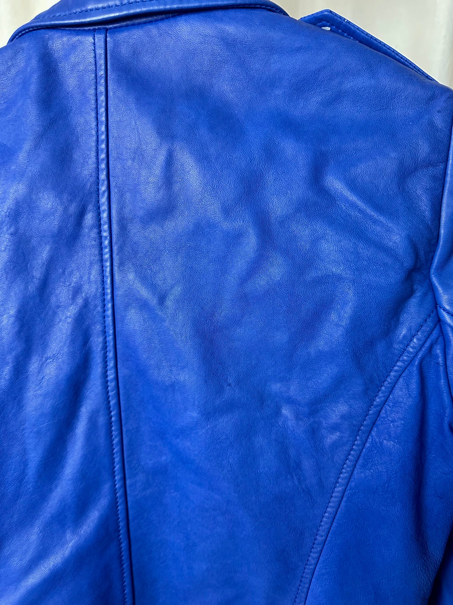 Jack SET leer cobalt blauw - maat 36 (S)