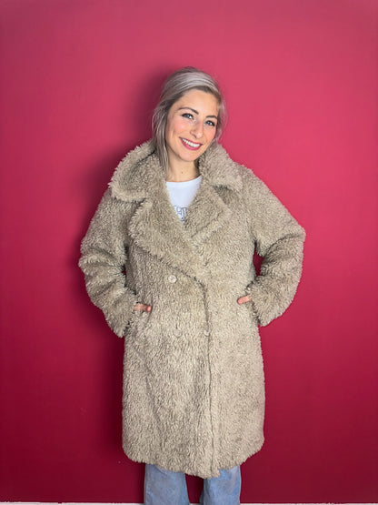 Jas Berenice Paris Teddy beige - Maat 2