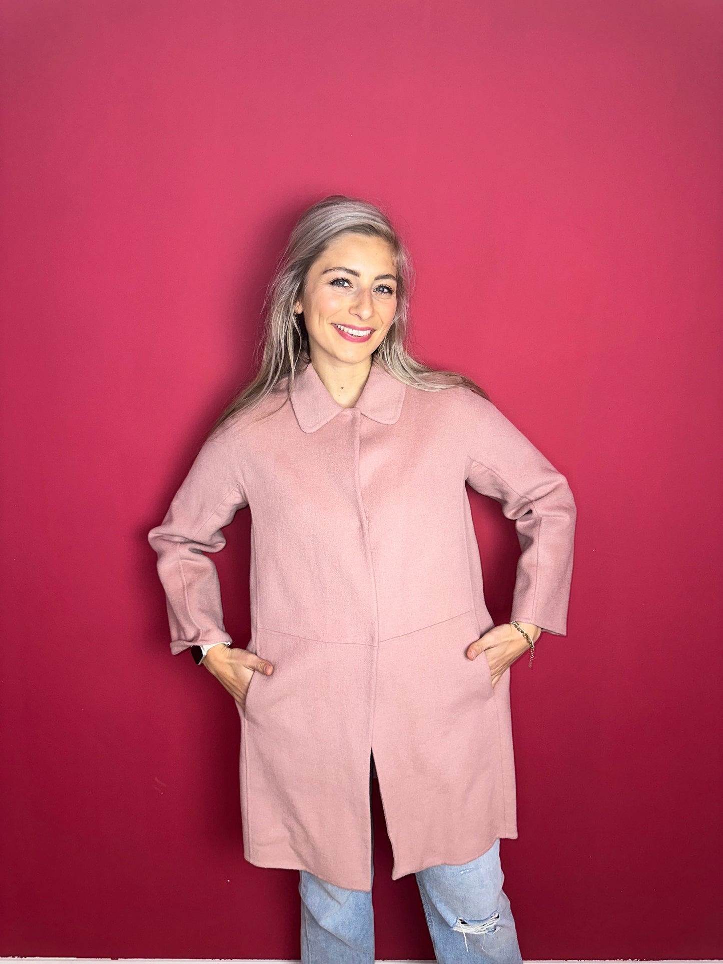 Jas Dixie oudroze - Maat S