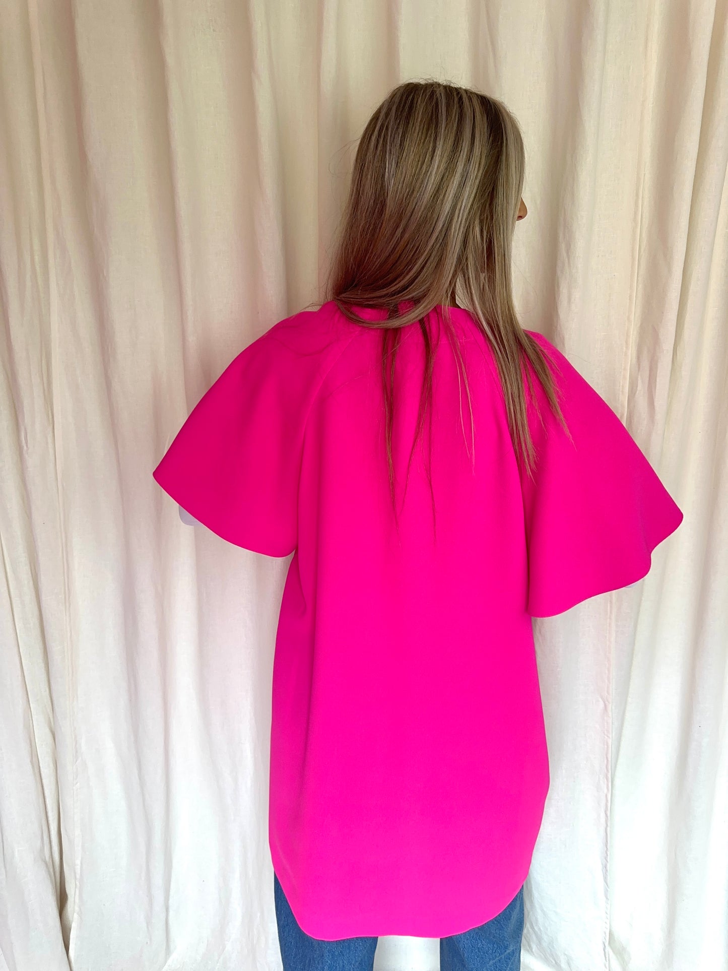 Jas Mosrada Spain Handcraft felroze maat 46