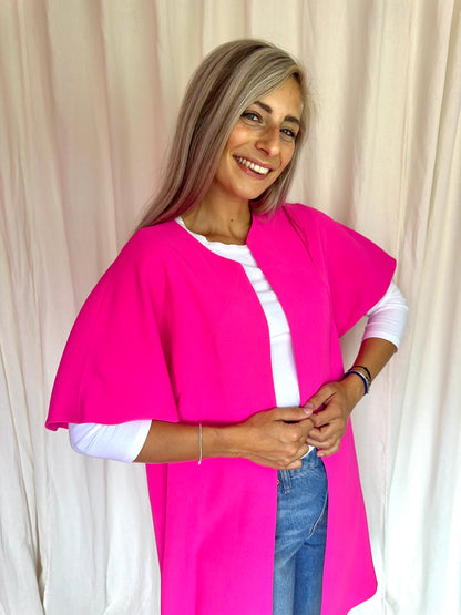 Jas Mosrada Spain Handcraft felroze maat 46