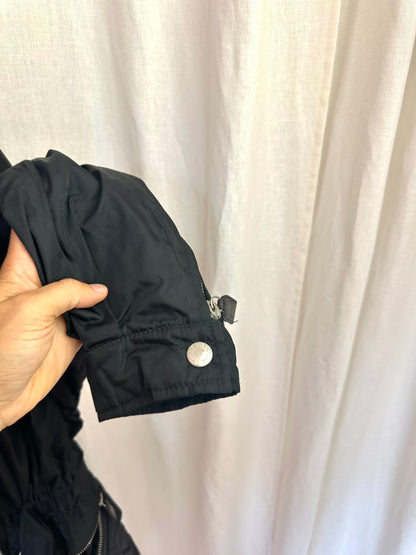 Jas Prada halflang zwart - Maat XL