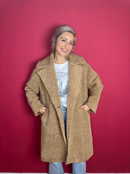 Jas Rinascimento Teddy camel - Maat M