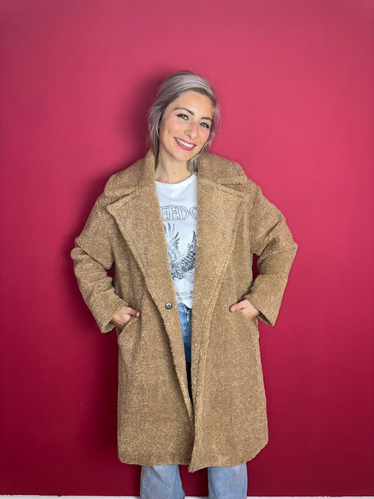 Jas Rinascimento Teddy camel - Maat M