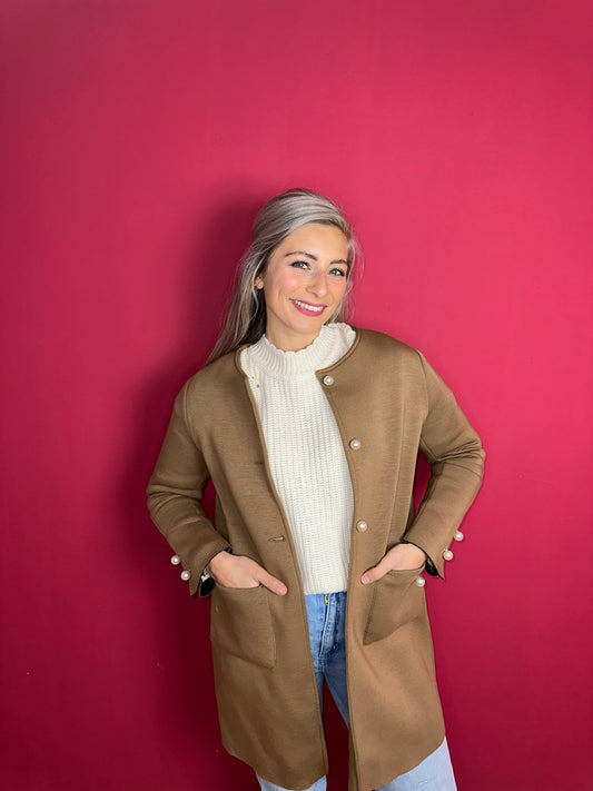 Jas Rinascimento parels camel - Maat S