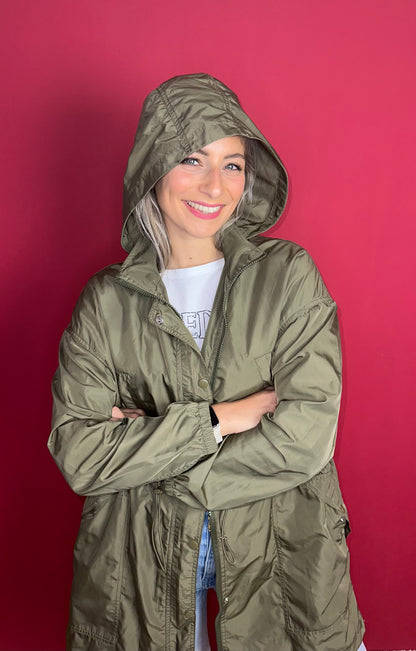 Jas SET legergroen - Maat 38