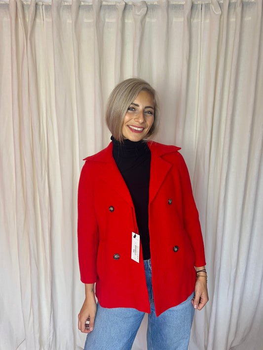 Jas SET rood - Maat 36