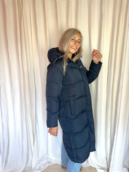 Jas Superdry donkerblauw - Maat 36
