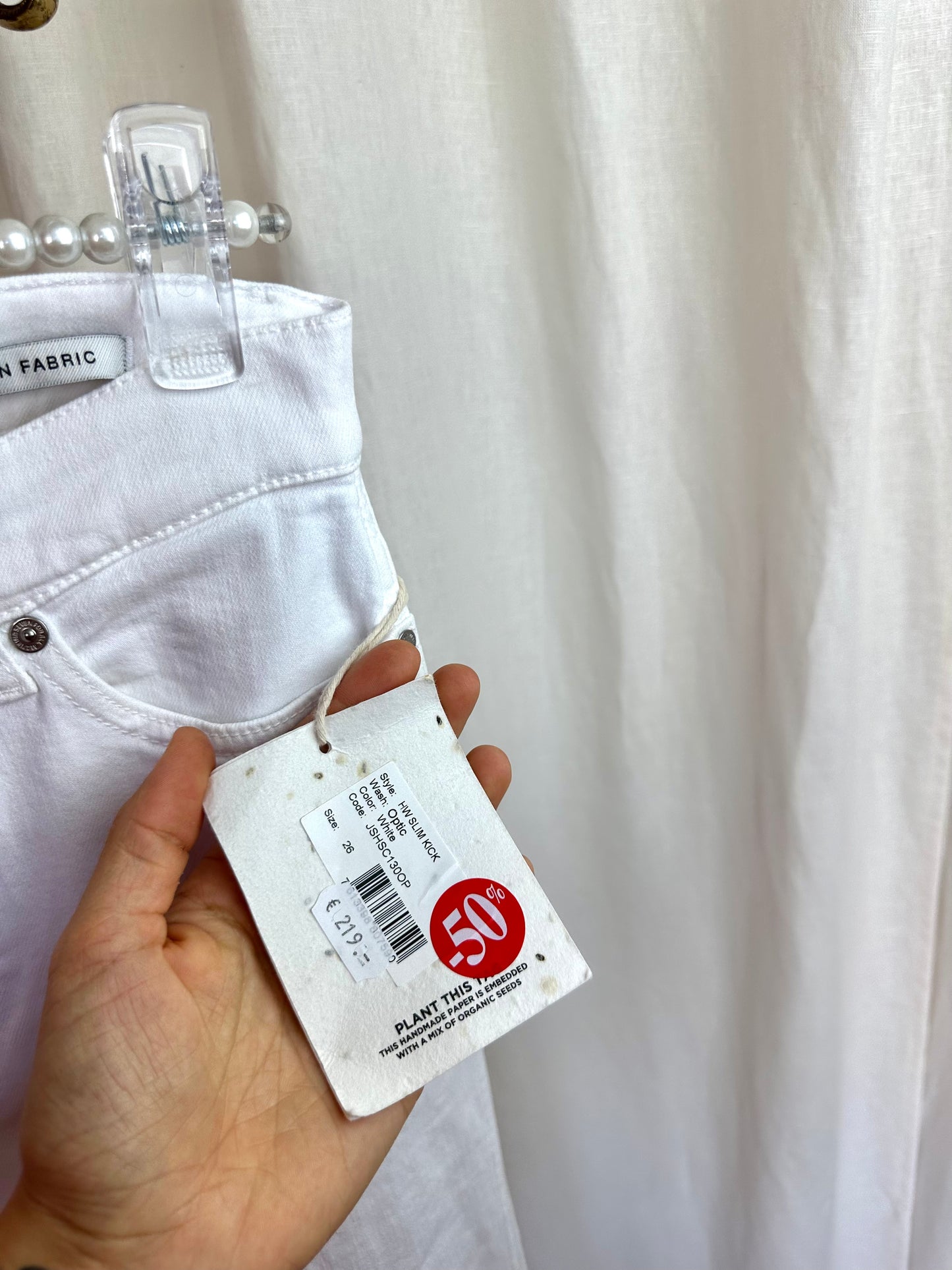 Jeans 7ForAllMankind Slim Kick flair wit maat 26