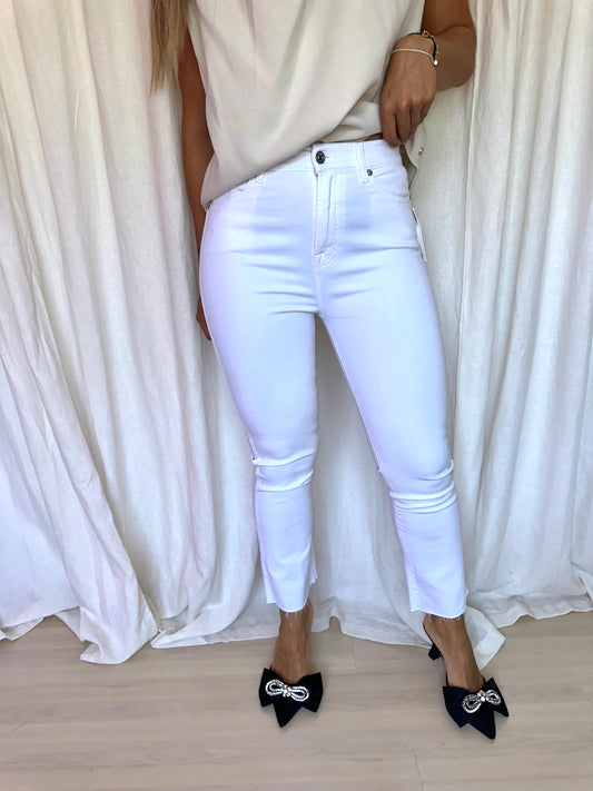 Jeans 7ForAllMankind Slim Kick flair wit maat 27