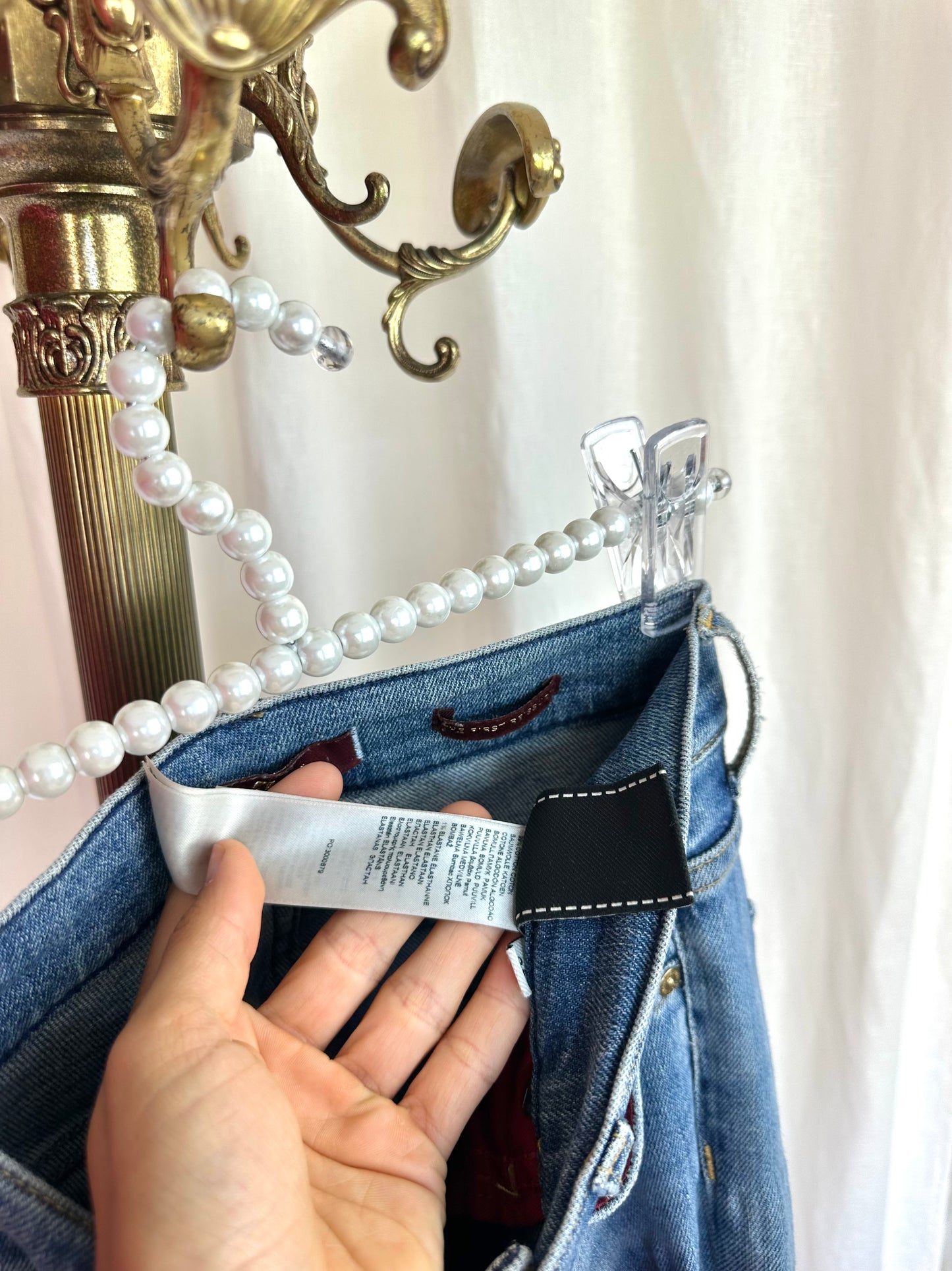 Jeans 7ForAllMankind flair blauw licht maat 26