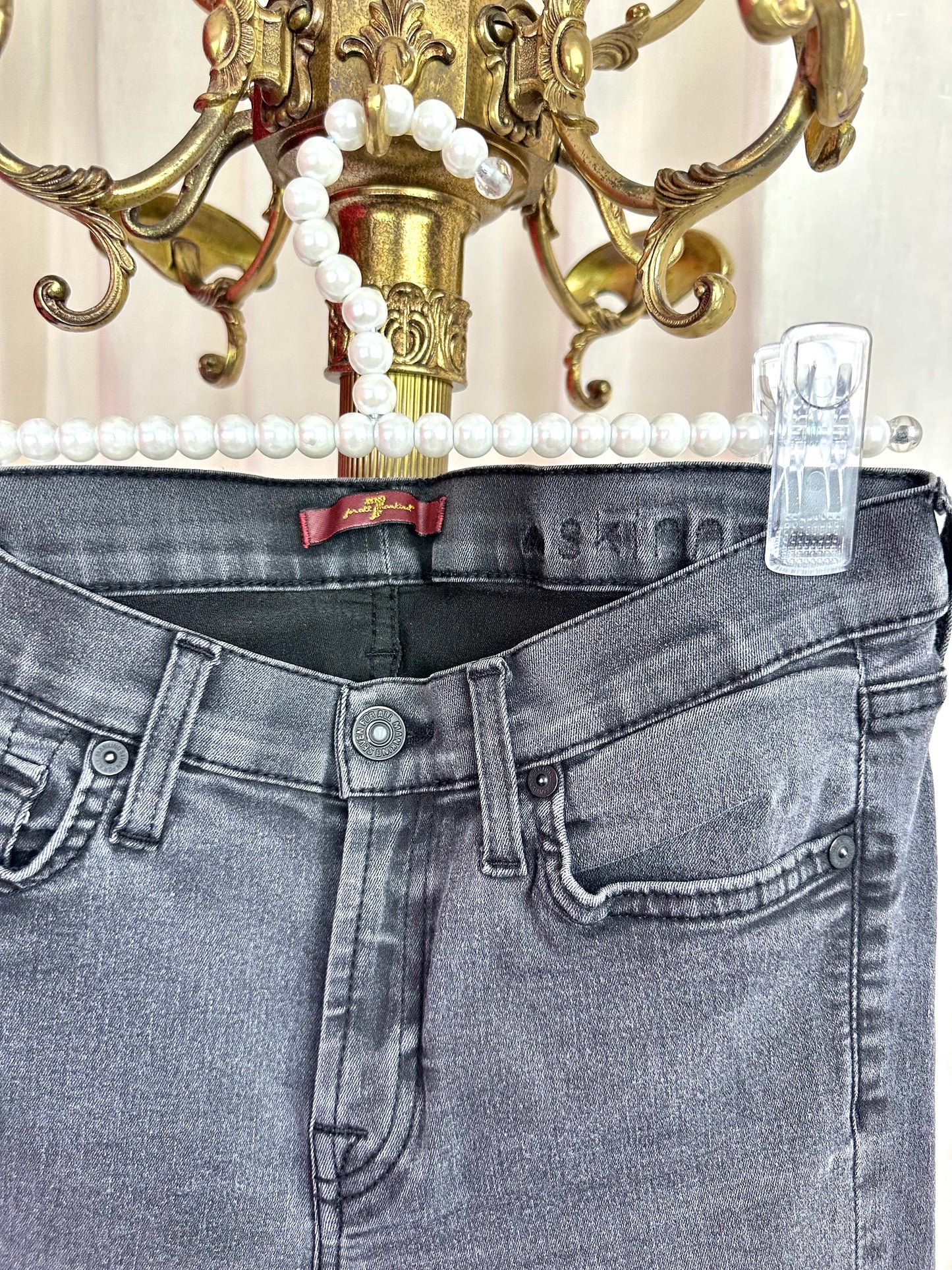 Jeans 7ForAllMankind skinny grijs maat 29