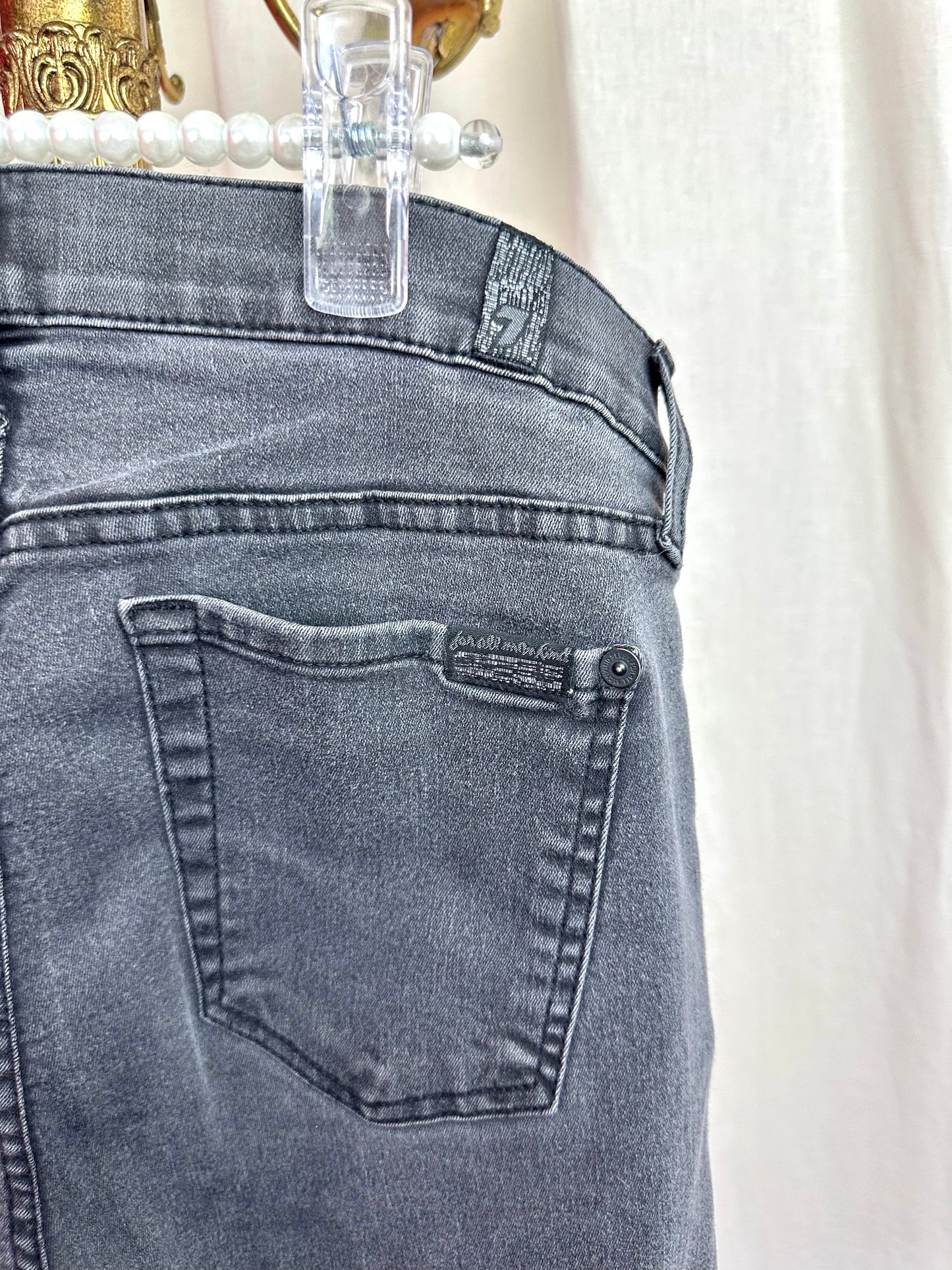 Jeans 7ForAllMankind skinny grijs maat 29