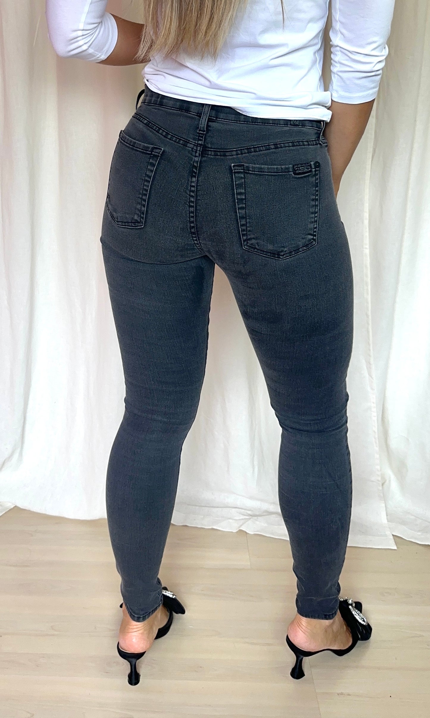 Jeans 7ForAllMankind skinny grijs maat 29
