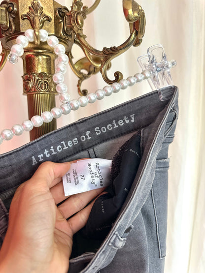 Jeans Articles of society grijs maat 27
