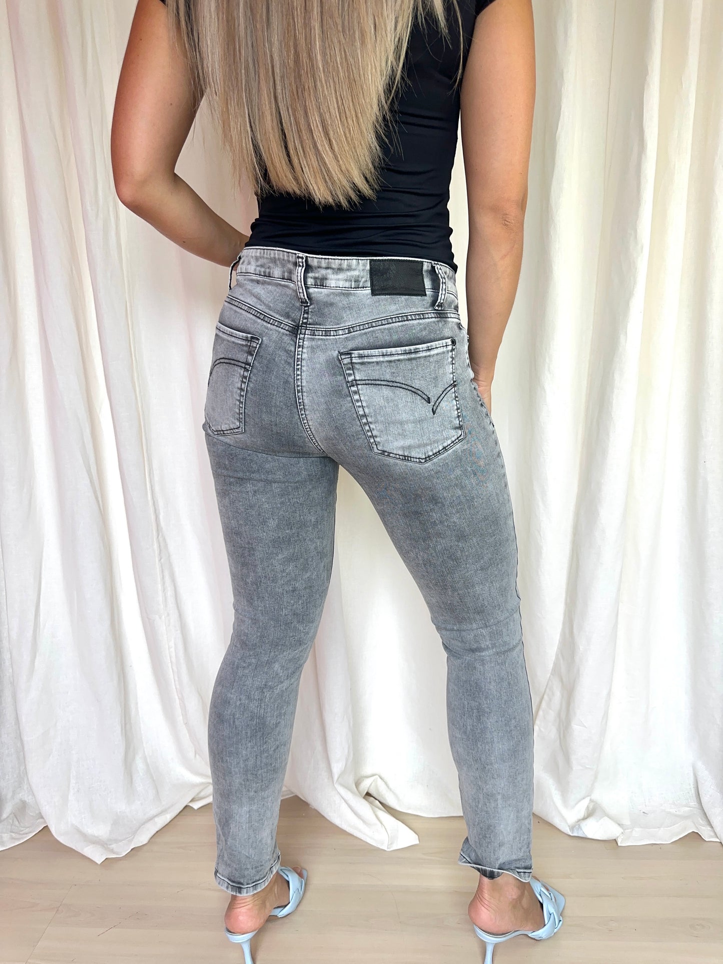 Jeans Cambio grijs,zwart