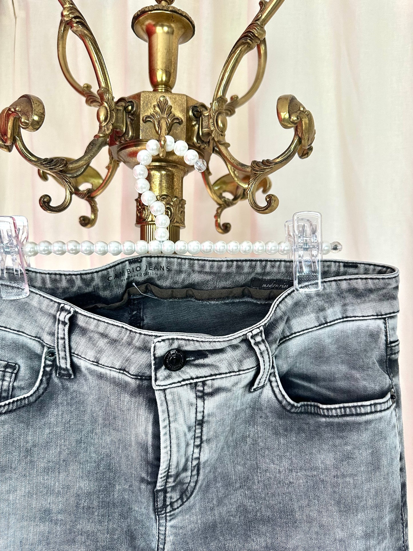 Jeans Cambio grijs,zwart
