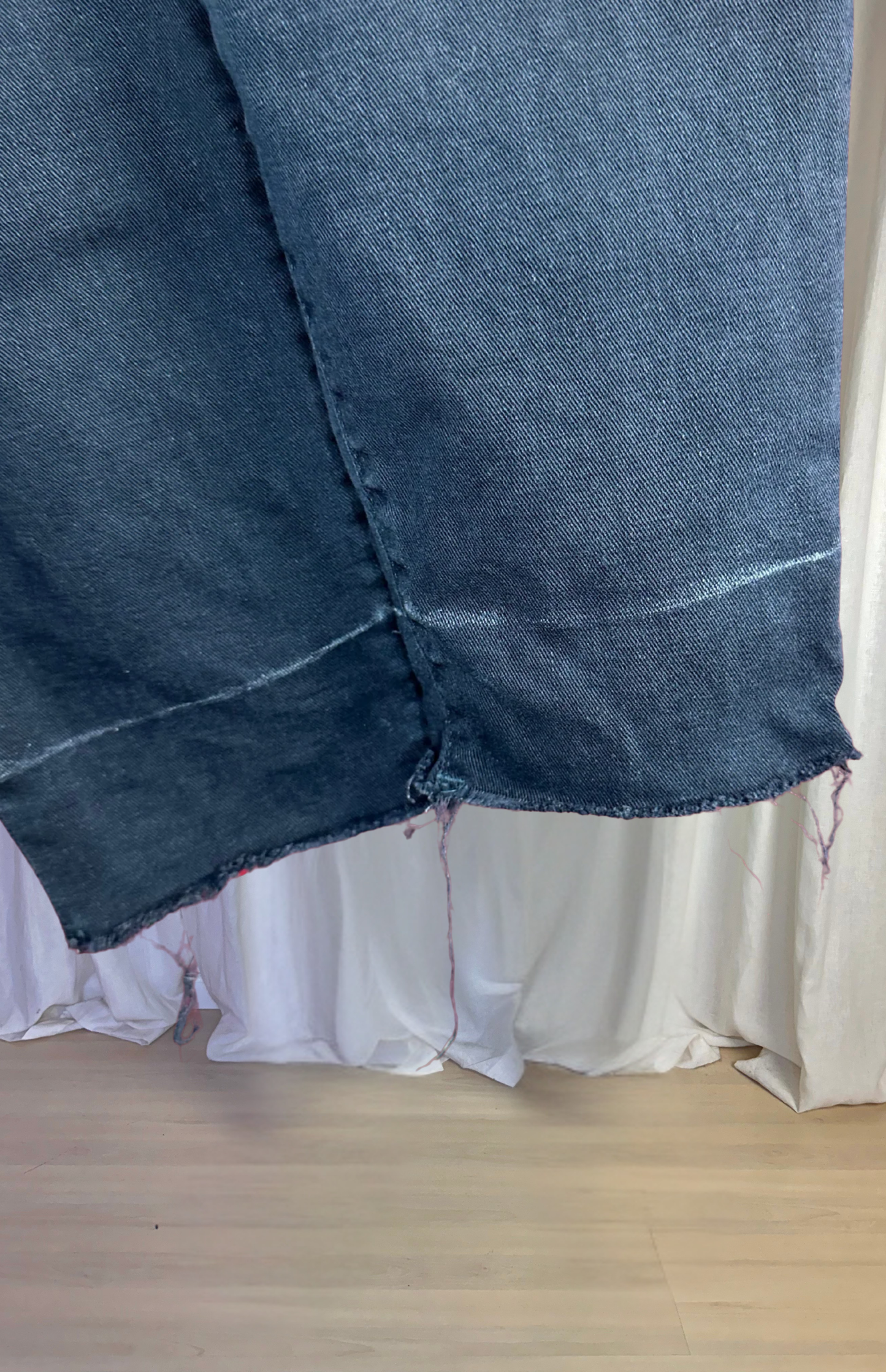 Jeans fermé gris