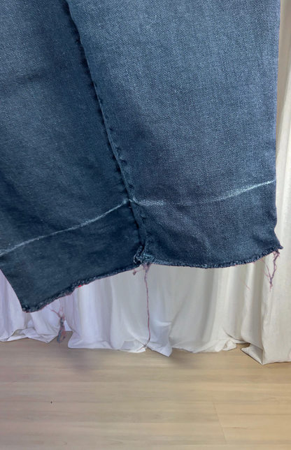Jeans fermé gris