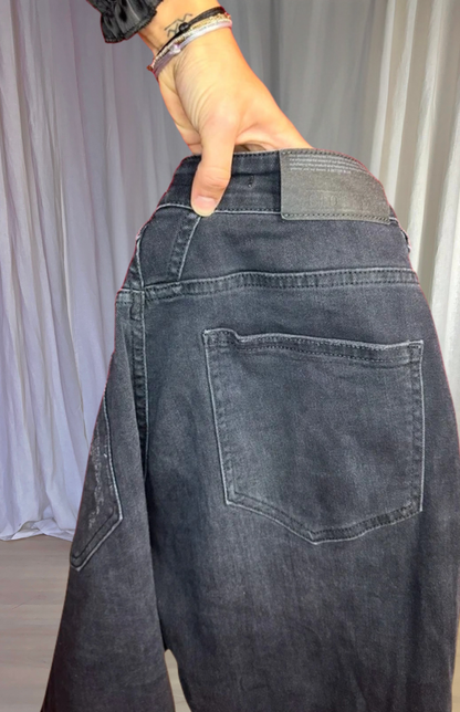 Jeans fermé gris
