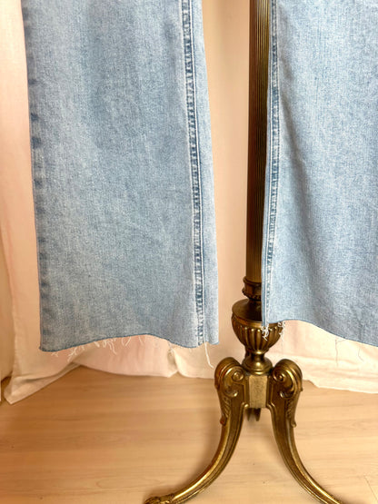Jeans Drykorn flair lichtblauw maat 31 lengte 34