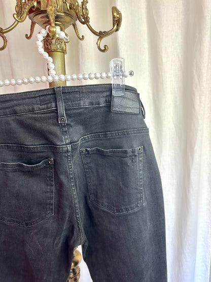 Jeans Drykorn flair zwart maat 27 lente 34