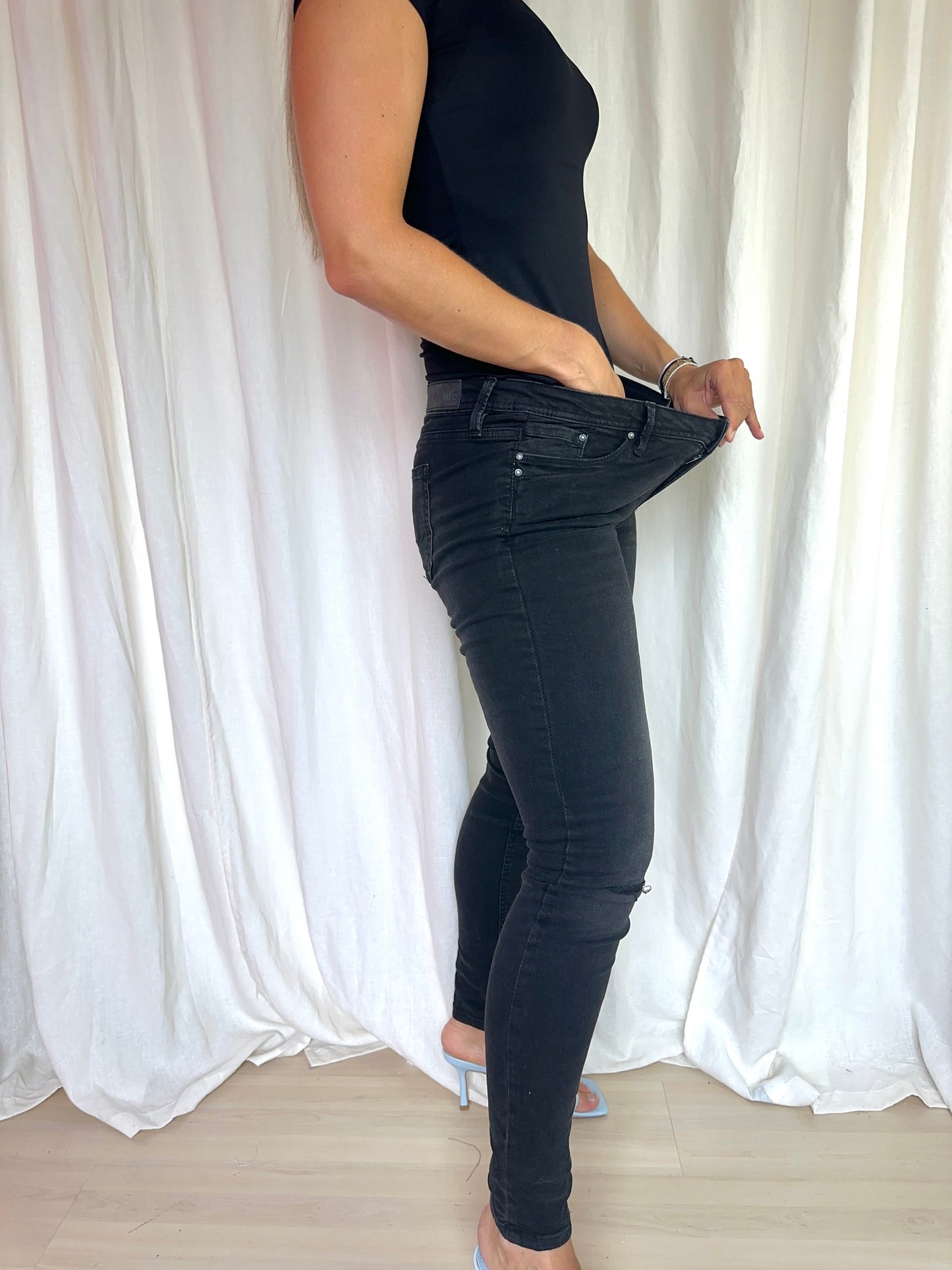 Jeans EDC zwart maat 31 lengte 32