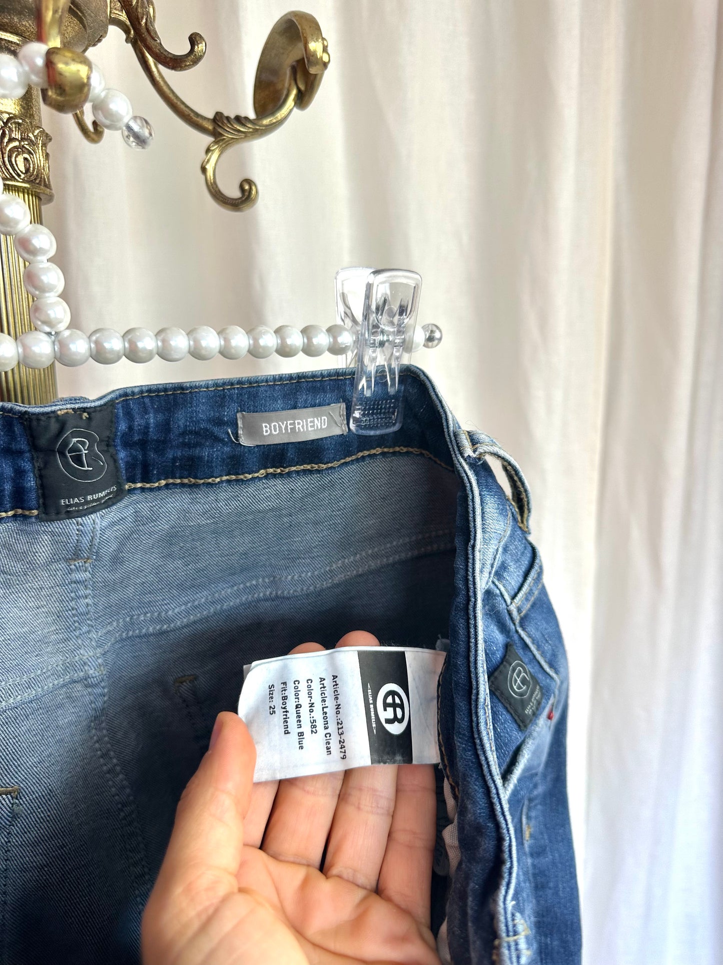 Jeans Elias Rumelis blauw maat 25