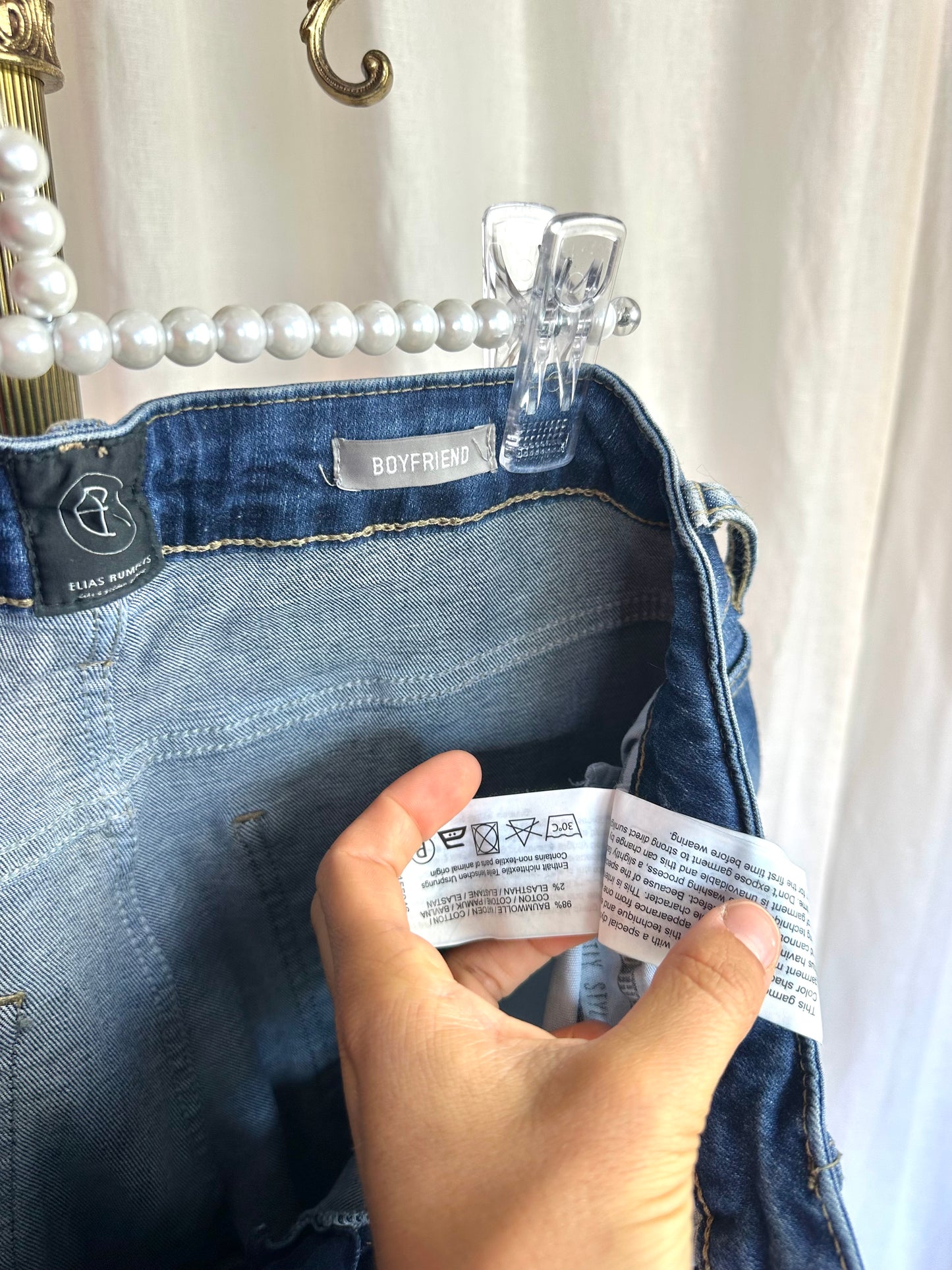 Jeans Elias Rumelis blauw maat 25