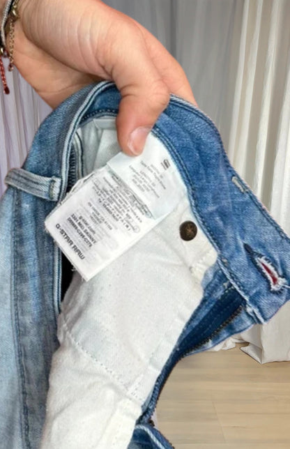 Jeans G-star licht damaged
