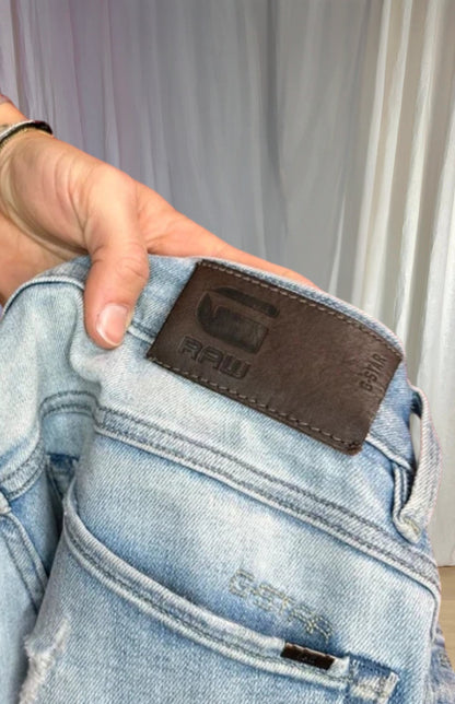 Jeans G-star licht damaged