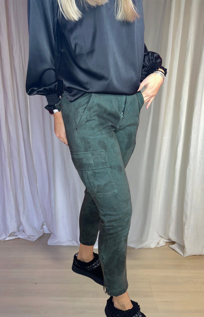 Jeans Jacob Cohen legergroen maat S