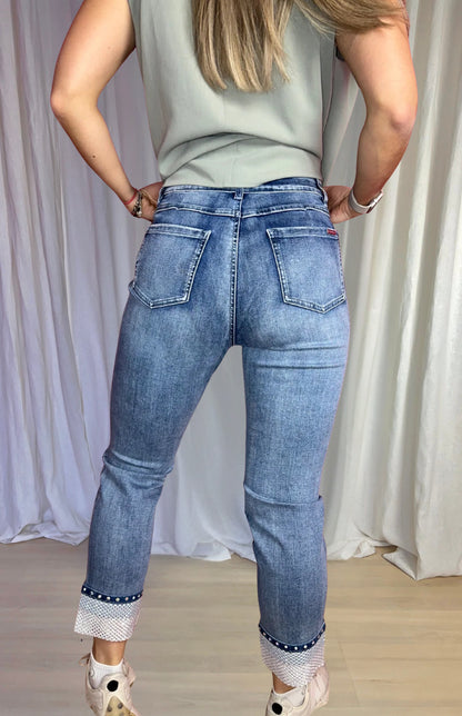 Jeans Joseph Ribkoff glitters maat M