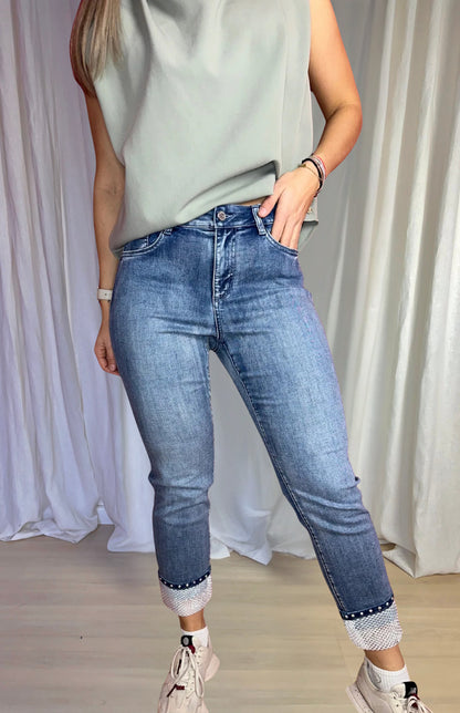 Jeans Joseph Ribkoff glitters maat M