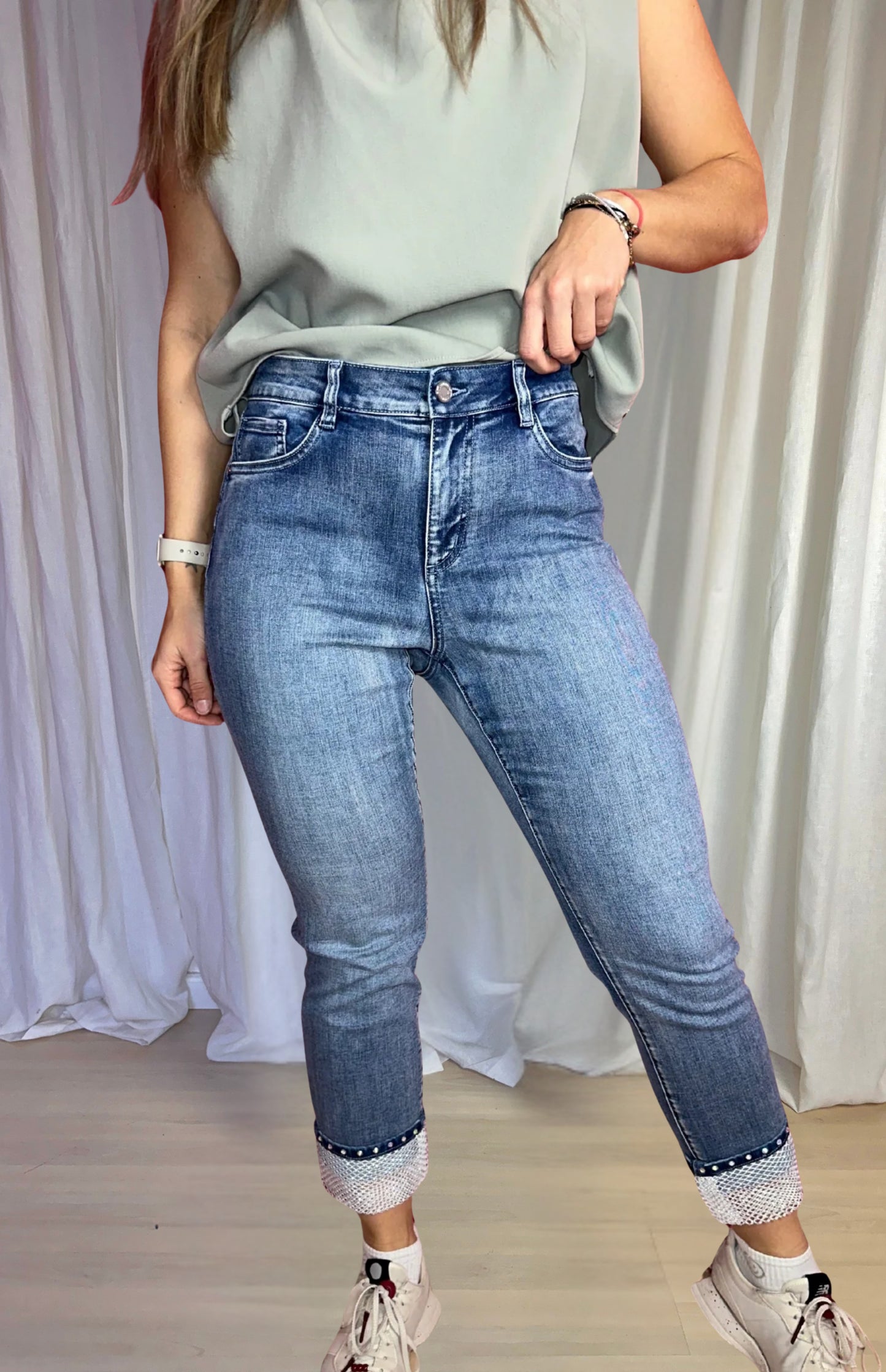 Jeans Joseph Ribkoff glitters maat M