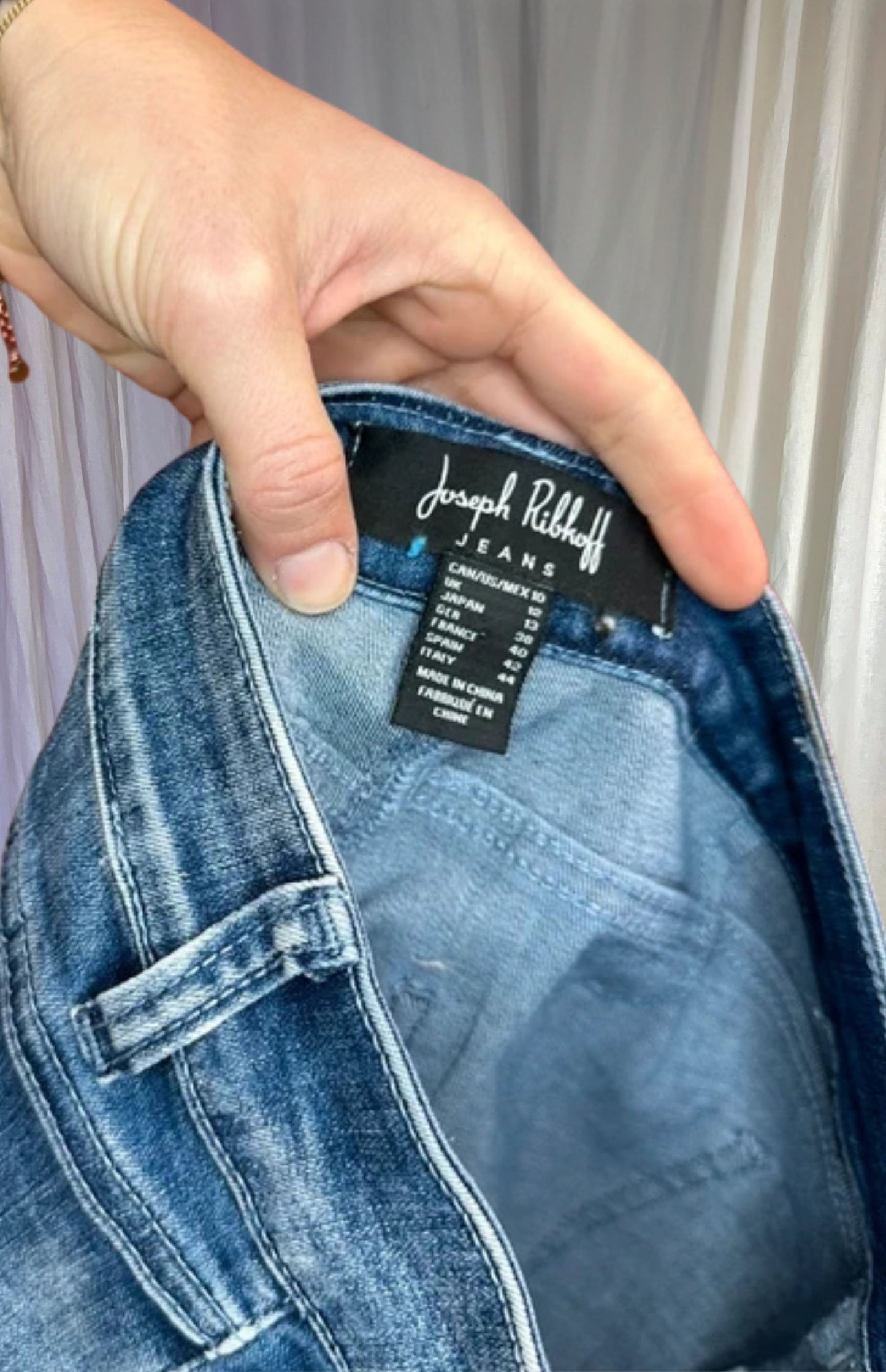 Jeans Joseph Ribkoff glitters maat M