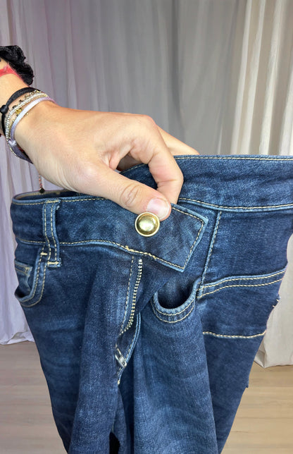 Jeans Liu Jo donkerblauw maat 32