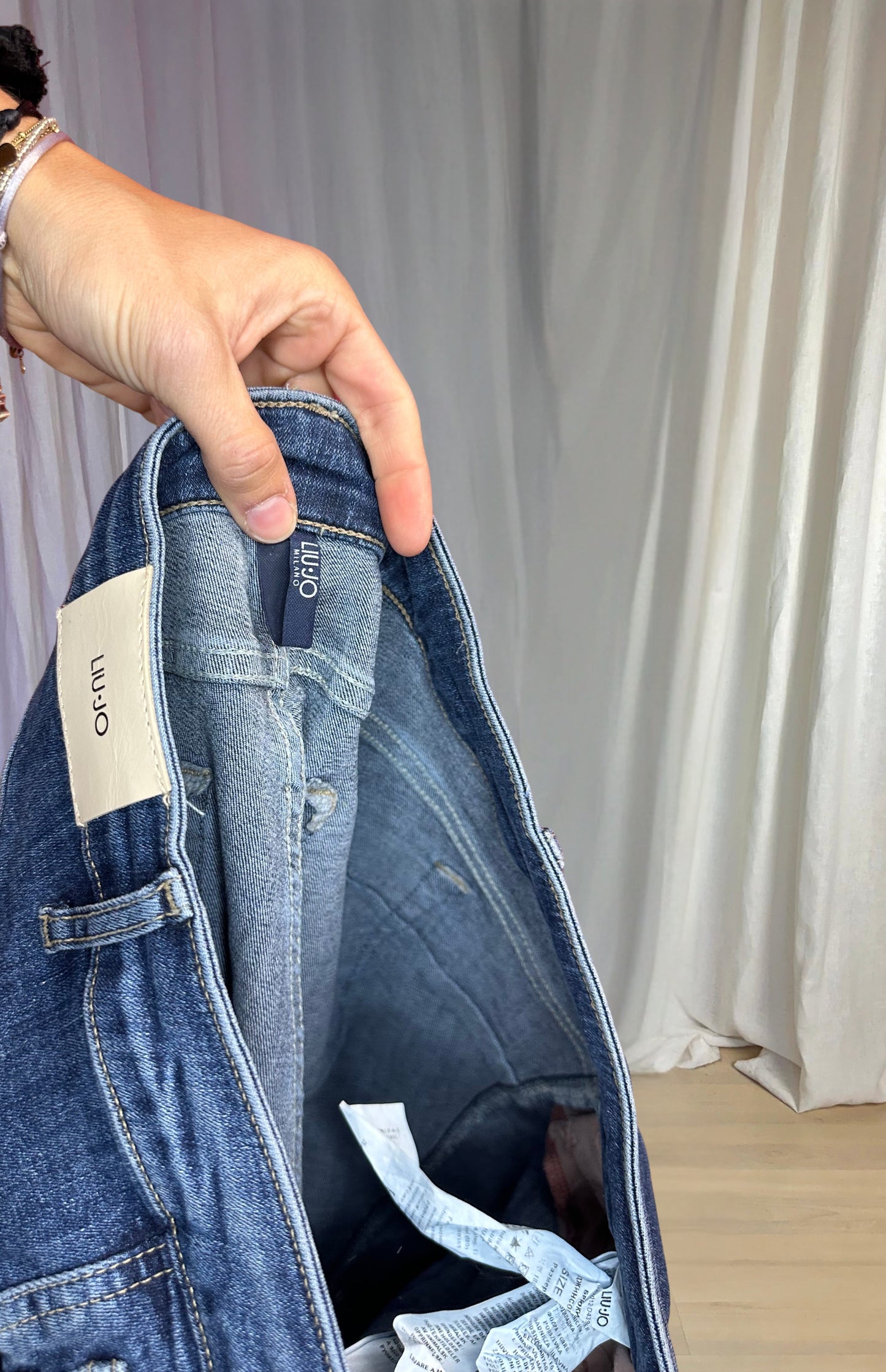 Jeans Liu Jo strass blauw maat 32