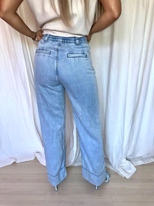 Jeans Suncoo wide leg maat 36
