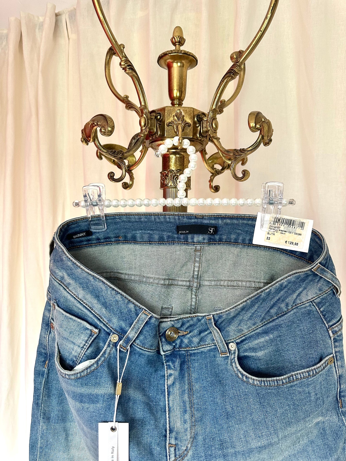Jeans Supertrash blauw maat 33 lengte 34