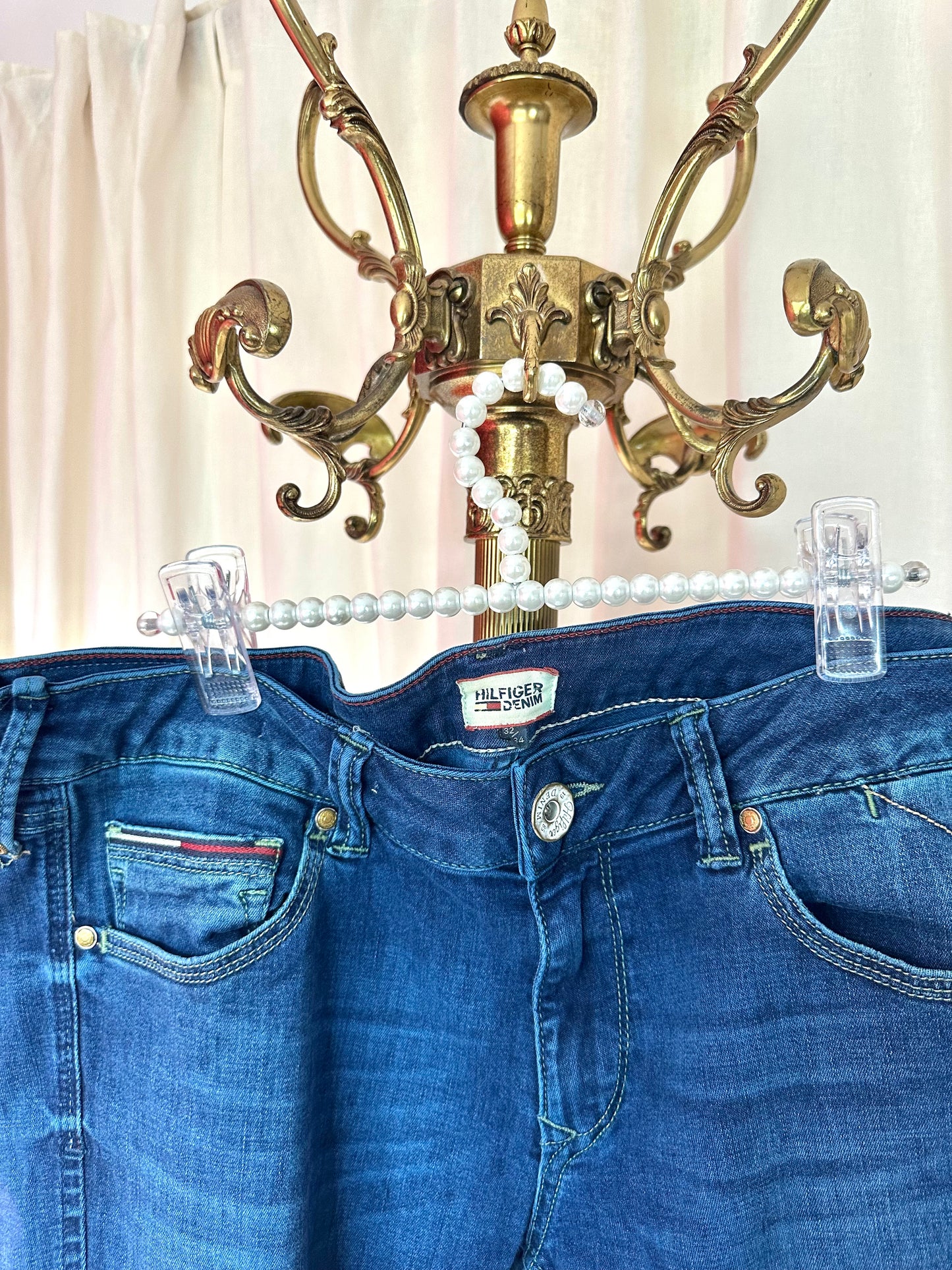 Jeans Tommy Hilfiger Sophie blauw maat 32 lengte 34