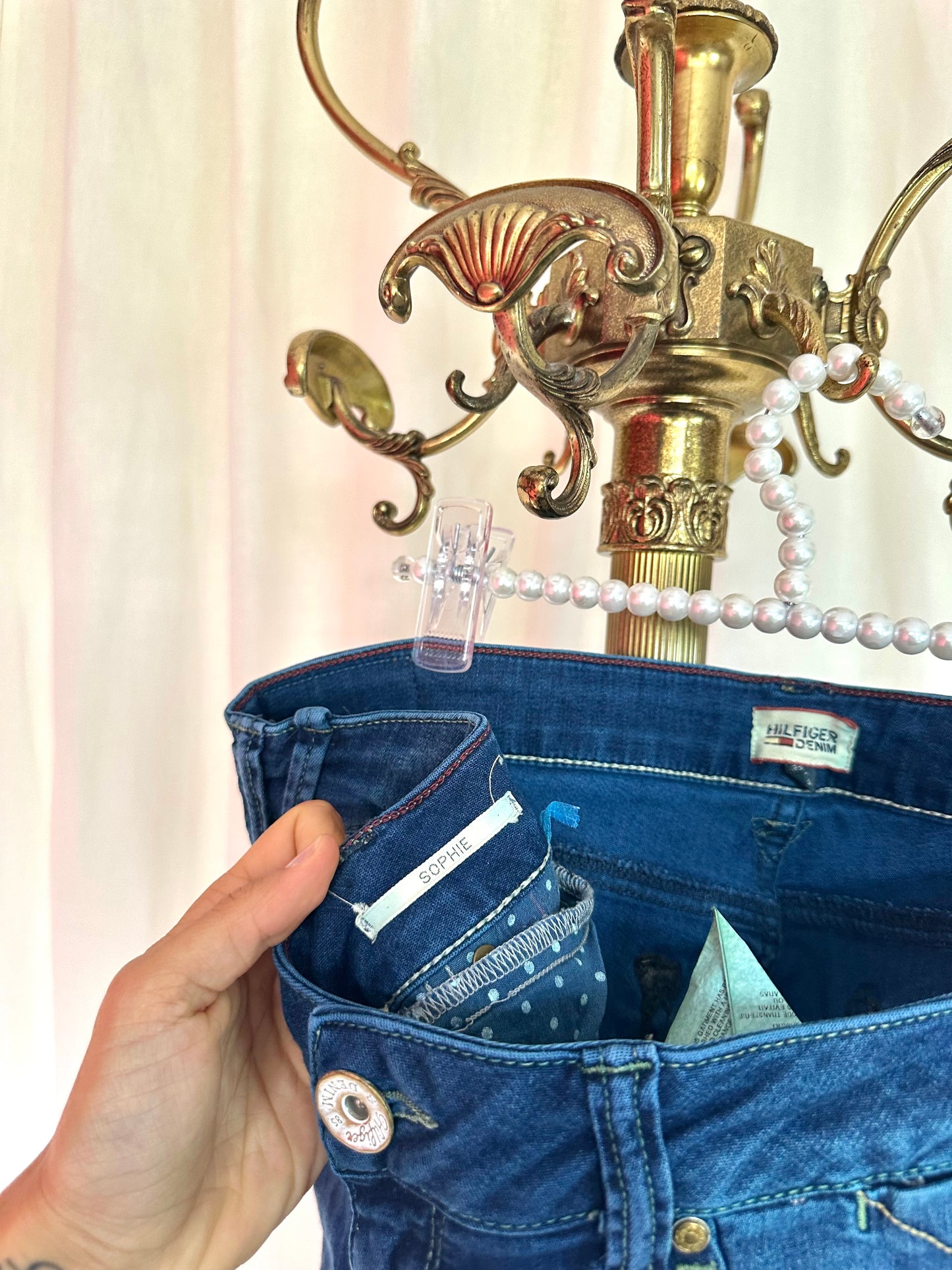Jeans Tommy Hilfiger Sophie blauw maat 32 lengte 34