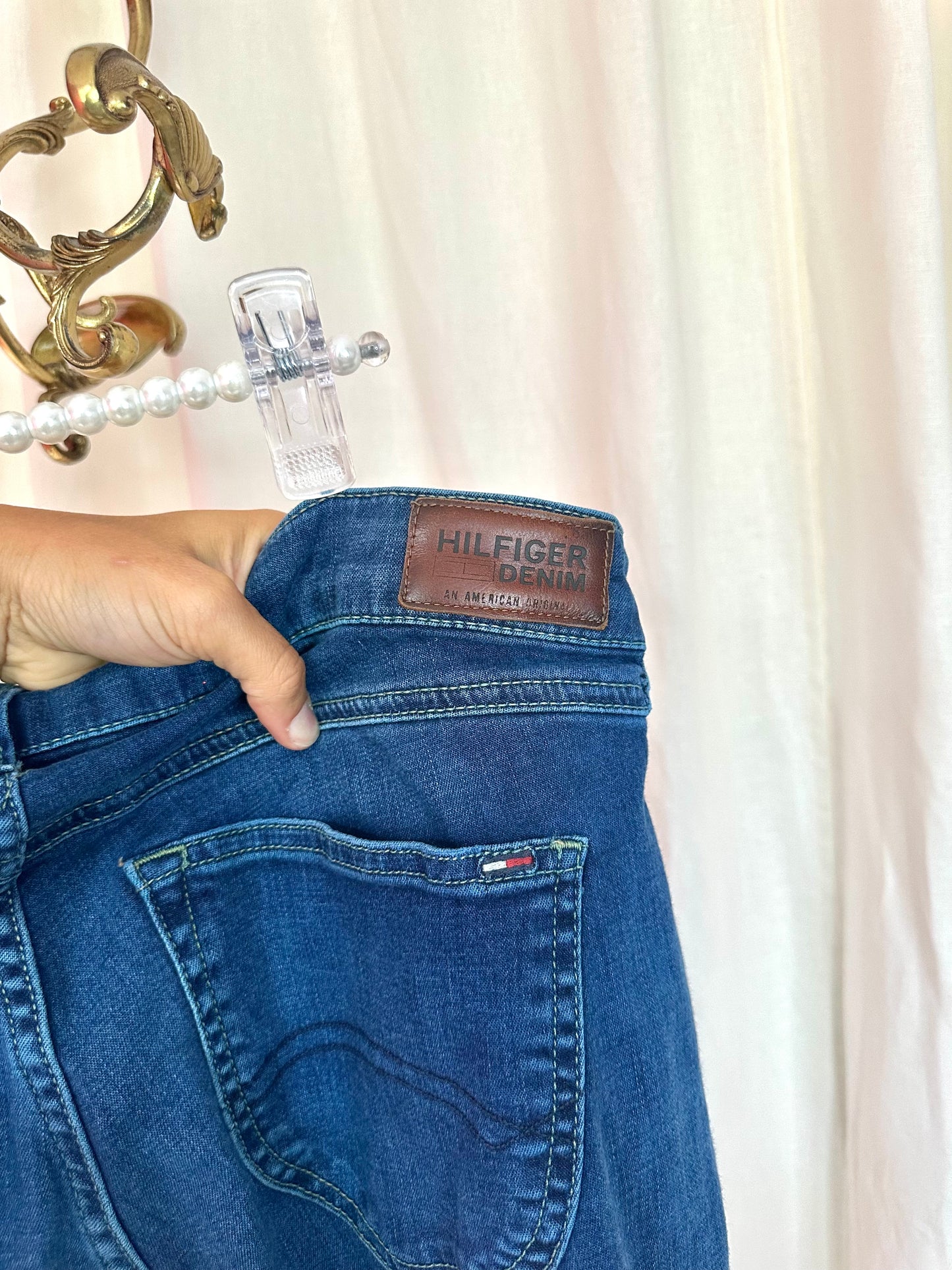 Jeans Tommy Hilfiger Sophie blauw maat 32 lengte 34