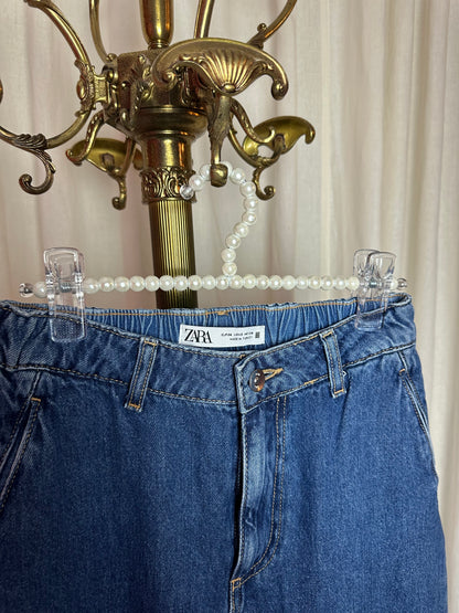 Jeans Zara balloon fit blauw maat XS
