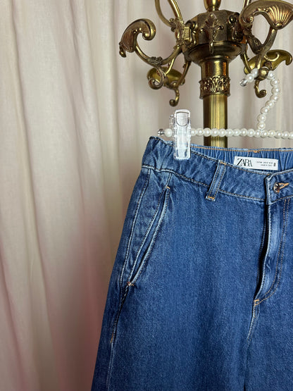 Jeans Zara balloon fit blauw maat XS