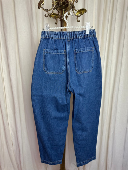Jeans Zara balloon fit blauw maat XS