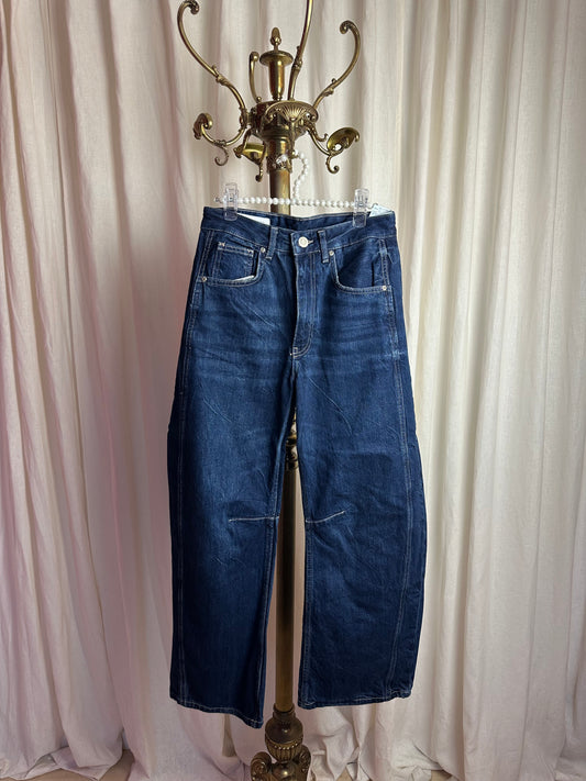 Jeans Zara donkerblauw maat 34